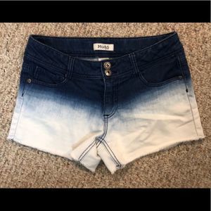 Girls shorts Size 14 Ombré Colored